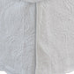 Muka Paisley Quilted Queen Bed Skirt Cotton Drop Ivory Polyester Platform By Casagear Home BM307085