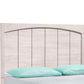 Vice Queen Size Bed Panel Headboard Design Gray Light Washed Brown Wood By Casagear Home BM307292