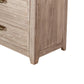 Kohl 70 Inch Dresser 6 Drawer Dual Tone Brown and Cream Mango Wood By Casagear Home BM307413