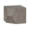 20 Inch Modular Coffee Table Geometric Angled Style Rustic Ash Oak Finish By Casagear Home BM307565