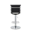 Beli 24-31 Inch Barstool Chair Set of 2 Adjustable Height Chrome Black By Casagear Home BM307577