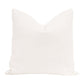 22 Inch Set of 2 Boucle Accent Throw Pillows Down Fill White Poly Linen By Casagear Home BM308536