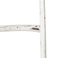 76 Inch Decorative Ladder White Wood Transitional Distressed Finish By Casagear Home BM308607