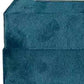 7 8 9 Inch Jewelry Box Set of 3 Gold Accents Teal Velvet Upholstery By Casagear Home BM308636