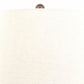 22 Inch Table Lamp White Fabric Shade Ribbed Textured Body Natural Brown By Casagear Home BM308654