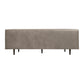 Lup 80 Inch Sofa Soft Cushions Button Tufted Fossil Gray Polyester Velvet By Casagear Home BM308906