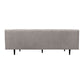 Lup 80 Inch Sofa Soft Cushions Button Tufted Gray Polyester Velvet By Casagear Home BM308907