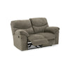 Tul 70 Inch Manual Recliner Loveseat Soft Cushioned Taupe Gray Polyester By Casagear Home BM309311