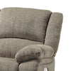 Wie 87 Inch Power Recliner Sofa USB Pewter Gray Chenille Upholstery By Casagear Home BM309335