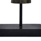 24 Inch Pointing Hand Sculpture Pedestal ’Base Resin Frame Bronze By Casagear Home BM310056