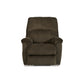 Qog 43 Inch Chair Power Lift Recliner Cushioned Chocolate Polyester By Casagear Home BM311002