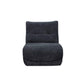 Ani 43 Inch Small Power Electric Recliner Chair Modern Dark Gray Black By Casagear Home BM311188