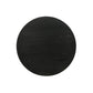 Yuvi 21 Inch Accent Table Round Tabletop Pedestal Base Ebony Black By Casagear Home BM311407