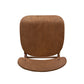 Seln 30 Inch Barstool Chair Curved Seat Open Back Dark Brown Wood By Casagear Home BM311544