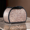 Wigi 12 Inch Accent Lamp Purse Cheetah Animal Print Brown Black Faux Fur By Casagear Home BM311583