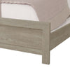 Ancy Queen Size Bed Tufted and Upholstered Headboard Light Gray Finish By Casagear Home BM311830