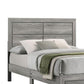 Robin King Size Bed Platform Base Driftwood 8 Support Legs By Casagear Home BM311847