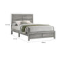 Robin King Size Bed Platform Base Driftwood 8 Support Legs By Casagear Home BM311847