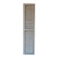 86 Inch Folding Screen Room Divider 3 Panel Shutters Natural Brown Gray By Casagear Home BM312812