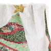 50 x 60 Cotton Quilted Throw Blanket Christmas Tree Holiday Print By Casagear Home BM313275