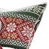 Live 3 Piece Queen Quilt Set with 2 Pillow Shams Festive Winter Print By Casagear Home BM313279