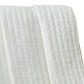 Xumi 50 x 60 Inch Quilted Throw Blanket Channel Quilting Antique White By Casagear Home BM313291