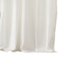 Xumi 4 Piece Window Curtain 2 Panels with Tie Backs Antique White Finish By Casagear Home BM313294