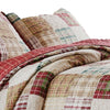 Evi 3 Piece Twin Quilt Set with 2 Pillow Shams Multicolor Patchwork By Casagear Home BM313299