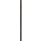 62 Inch Floor Lamp Down Arc Shade Tiffany Style Stained Glass Bronze By Casagear Home BM313395