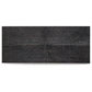 Ernest 20 x 48 Wall Decor Carved Sunburst Design Wood Panel Black Finish By Casagear Home BM313418