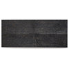 Ernest 20 x 48 Wall Decor Carved Sunburst Design Wood Panel Black Finish By Casagear Home BM313418