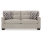 Joey 75 Inch Full Size Sofa Sleeper Integrated Mattress Gray Polyester By Casagear Home BM313468