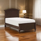 Eso Full Bed, Camelback Arched Headboard, Brown Okume Veneer, Solid Wood By Casagear Home