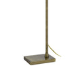 Kime 44-58 Inch Floor Lamp Adjustable Height LED Antique Brass Finish By Casagear Home BM313618