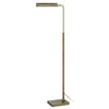 Kime 44-58 Inch Floor Lamp Adjustable Height LED Antique Brass Finish By Casagear Home BM313618