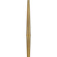 62 Inch Floor Lamp with White Drum Shade Marble Base Crystal Brass By Casagear Home BM313623