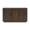 Olia 60 Inch Sideboard Buffet Server 3 Cabinets Adjustable Shelves Brown By Casagear Home BM314603