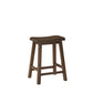 Neil 3 Piece Counter Height Set 1 Table 2 Stools Cherry Brown Solid Wood By Casagear Home BM314629