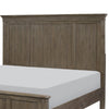 Berey Queen Bed Rustic Style Panel Headboard Driftwood Light Brown Finish By Casagear Home BM314638