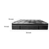 Kavi 14 Inch Full Size Mattress Pocket Coil Hybrid Memory Foam Knitted By Casagear Home BM314715