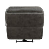 Tony 40 Inch Power Recliner Chair Gray Microfiber Solid Wood USB Port By Casagear Home BM314787