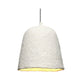 Zoe 96 Inch Pendant Chandelier Modern Bell Shape Paper Mache Beige By Casagear Home BM314837