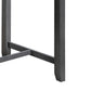 Ham 36 Inch Counter Height Small Dining Table with Shelves USB Port Gray By Casagear Home BM314909