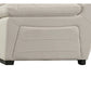 Gie 67 Inch Loveseat Padded Soft Ivory Tufted Italian Leather Upholstery By Casagear Home BM315034