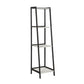 Api 69 Inch 3 Piece Ladder Desk Set 1 Drawer 7 Shelves Gray Black By Casagear Home BM315250