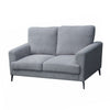 Jake 3 Piece Sofa Loveseat and Chair Living Room Set Gray Chenille By Casagear Home BM315475