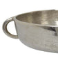 16 Inch Tabletop Decorative Bowl with a Pedestal Footed Base Silver By Casagear Home BM315885