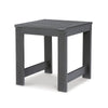 Wigo 22 Inch Outdoor Side End Table Slatted Top Modern Charcoal Gray By Casagear Home BM315967