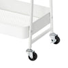 Navi 31 Inch Rolling Cart on Caster Wheels for Home Office Storage By Casagear Home BM316255