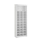 74 Inch Shoe Rack Wide Top Shelf 30 Pairs Storage Compartments White By Casagear Home BM316305